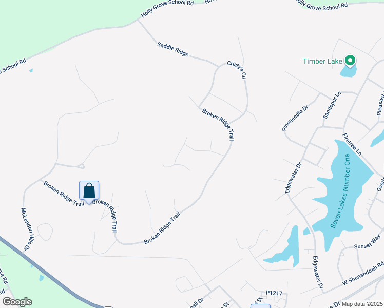map of restaurants, bars, coffee shops, grocery stores, and more near 183 Trailcrest Drive in West End