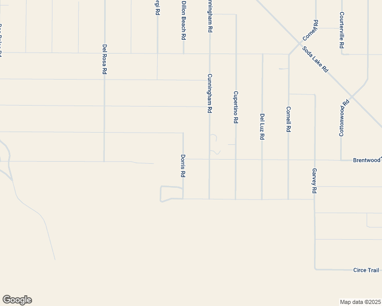 map of restaurants, bars, coffee shops, grocery stores, and more near 14451 Dorris Road in Santa Margarita