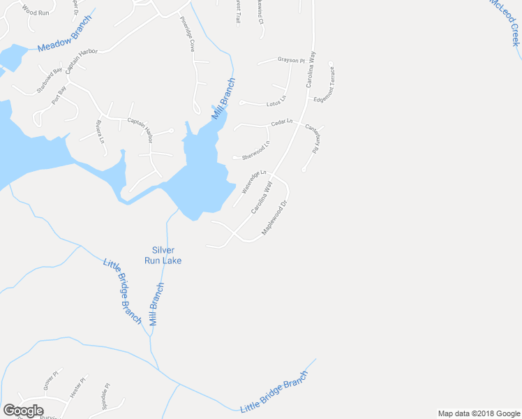 map of restaurants, bars, coffee shops, grocery stores, and more near 3225 Carolina Way in Sanford