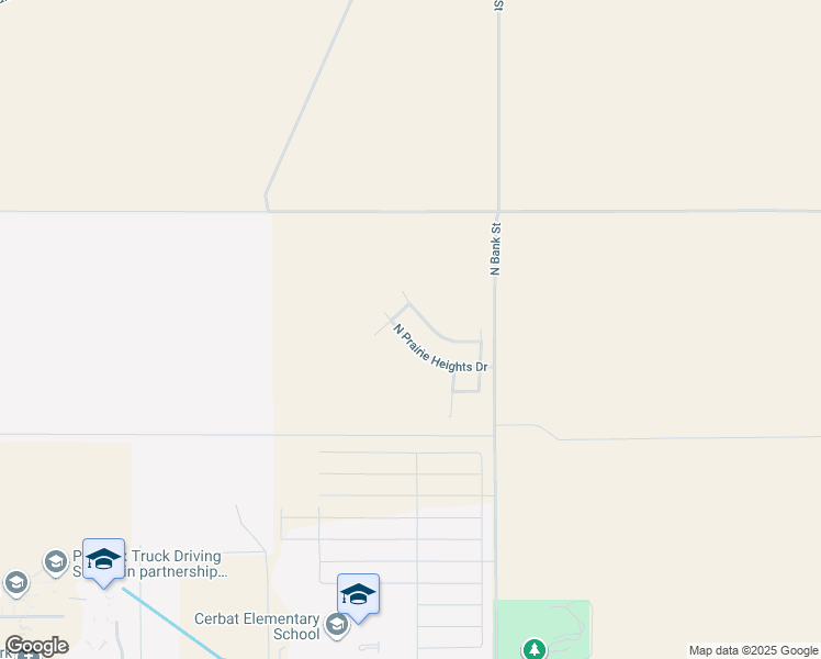 map of restaurants, bars, coffee shops, grocery stores, and more near 5362 North Prairie Heights Drive in Kingman