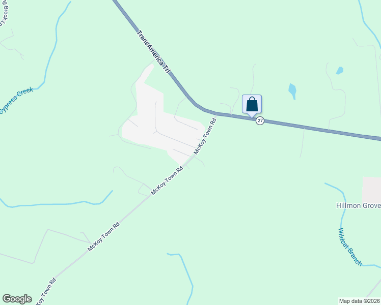 map of restaurants, bars, coffee shops, grocery stores, and more near 53 Forest Drive in Cameron