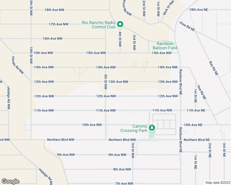 map of restaurants, bars, coffee shops, grocery stores, and more near 403 12th Avenue Northwest in Rio Rancho