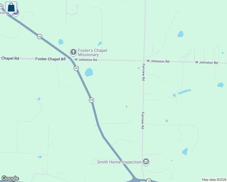 map of restaurants, bars, coffee shops, grocery stores, and more near 285 West Johnston Road in Searcy