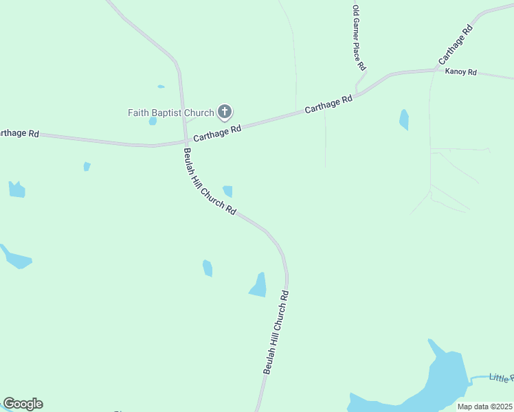 map of restaurants, bars, coffee shops, grocery stores, and more near 5223 Beulah Hill Church Road in Moore County