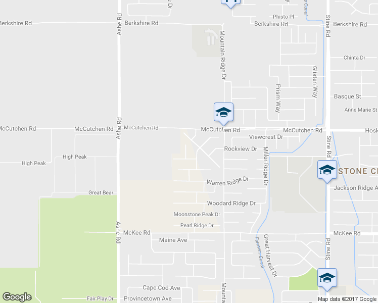 map of restaurants, bars, coffee shops, grocery stores, and more near 8212 Coral Point Court in Bakersfield