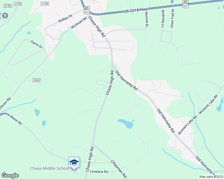 map of restaurants, bars, coffee shops, grocery stores, and more near 473 Chase High Road in Forest City