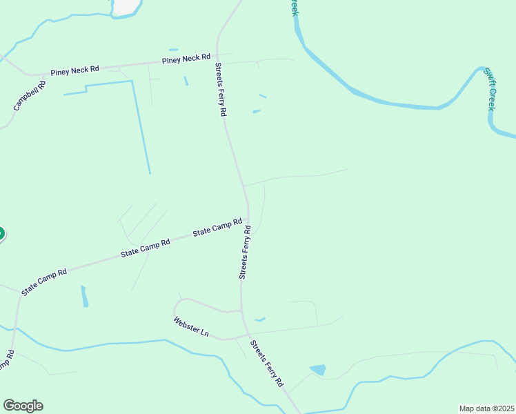 map of restaurants, bars, coffee shops, grocery stores, and more near 106 Trellis Lane in Vanceboro