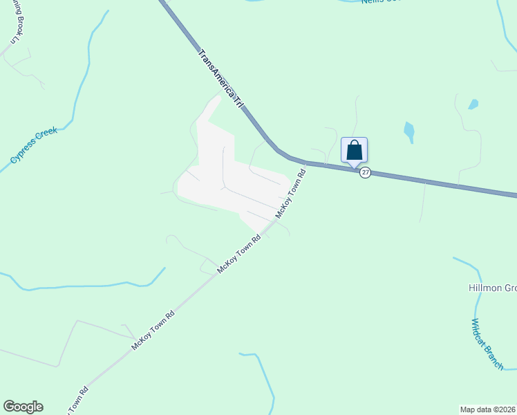 map of restaurants, bars, coffee shops, grocery stores, and more near 53 Forest Drive in Cameron