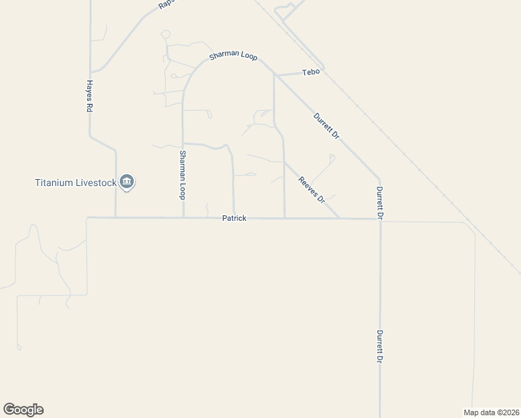 map of restaurants, bars, coffee shops, grocery stores, and more near 9400 Patrick Pass in Amarillo