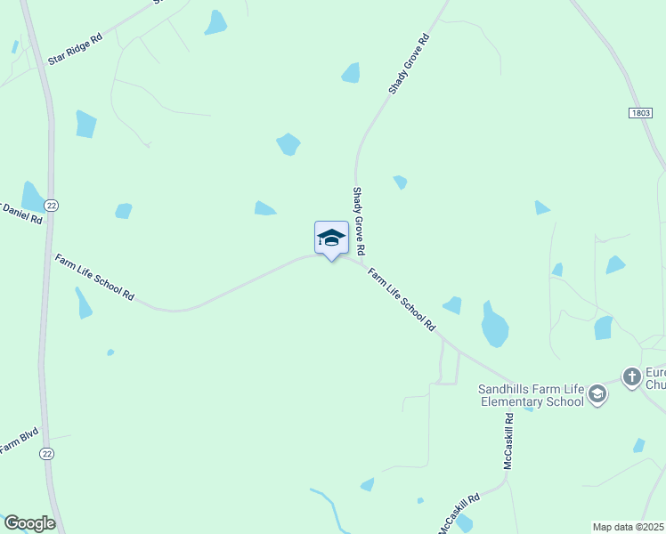 map of restaurants, bars, coffee shops, grocery stores, and more near 2201 Farm Life Road in Carthage
