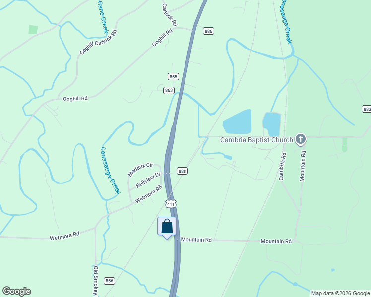 map of restaurants, bars, coffee shops, grocery stores, and more near J M Huber Road in Delano