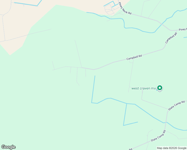 map of restaurants, bars, coffee shops, grocery stores, and more near 555 Campbell Road in Vanceboro
