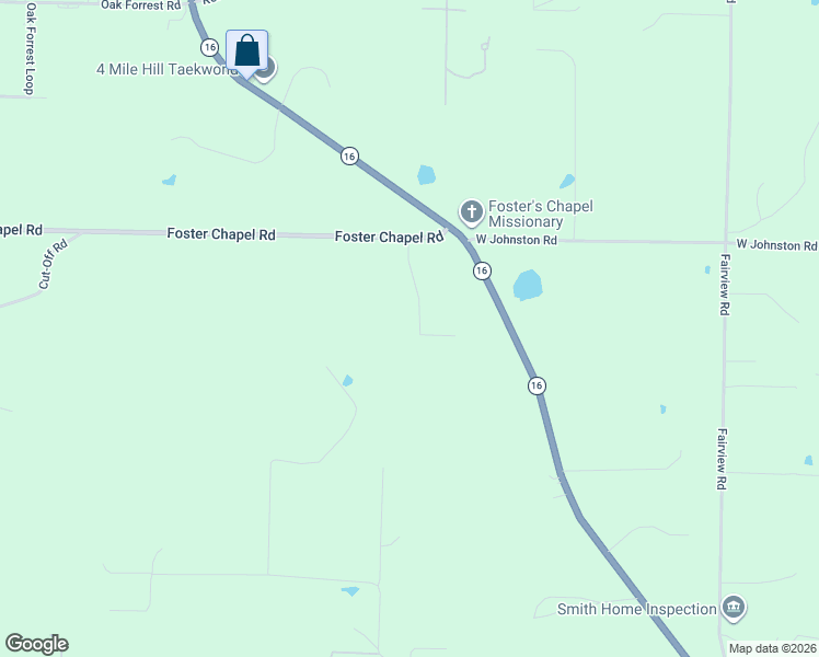 map of restaurants, bars, coffee shops, grocery stores, and more near 116 Jessica Lane in Searcy