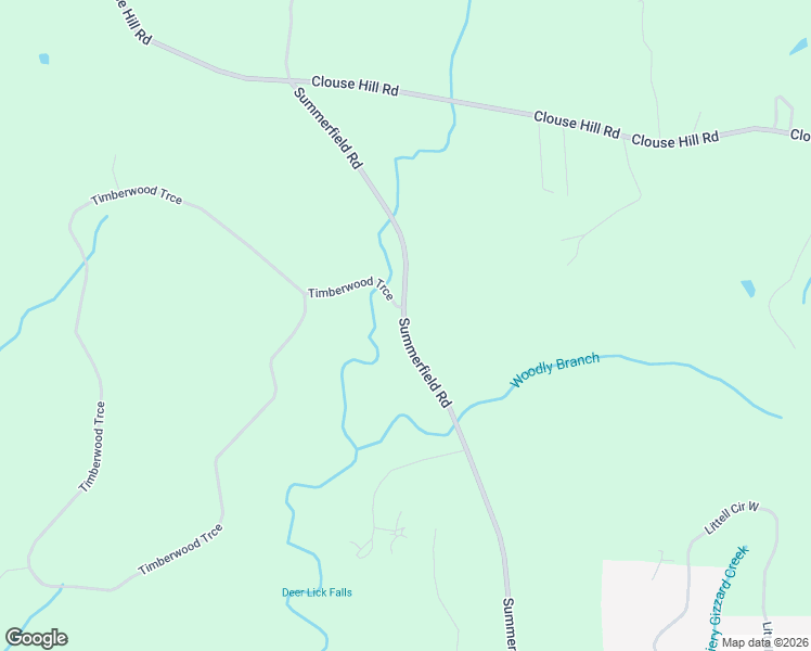 map of restaurants, bars, coffee shops, grocery stores, and more near Summerfield Rd in Tracy City