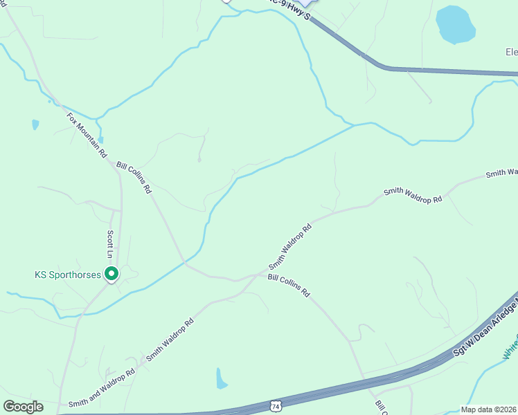 map of restaurants, bars, coffee shops, grocery stores, and more near 1021 Smith Waldrop Road in Mill Spring