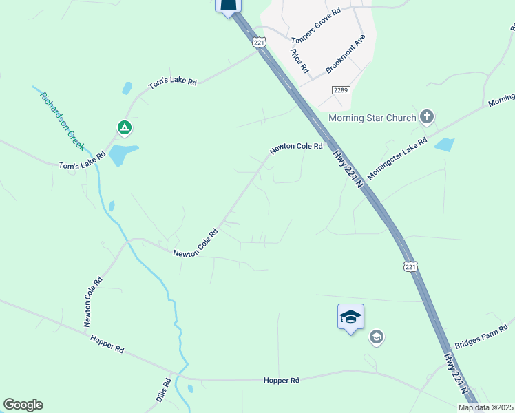 map of restaurants, bars, coffee shops, grocery stores, and more near 127 Jacobs Lane in Forest City