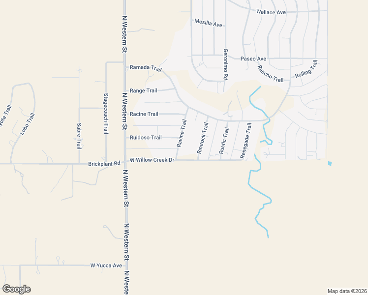 map of restaurants, bars, coffee shops, grocery stores, and more near 111 Ravine Trail in Amarillo