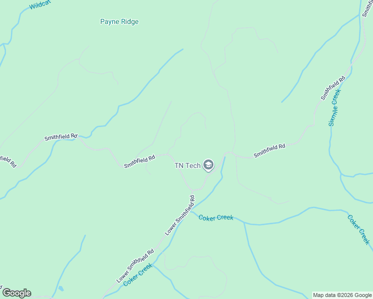 map of restaurants, bars, coffee shops, grocery stores, and more near 1021 Smithfield Road in Tellico Plains