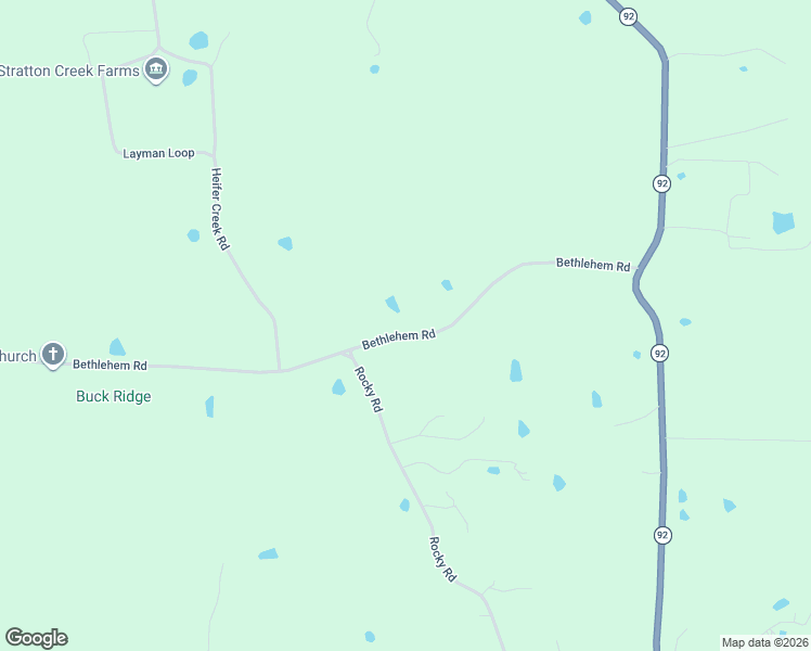 map of restaurants, bars, coffee shops, grocery stores, and more near 563-639 Bethlehem Road in Springfield