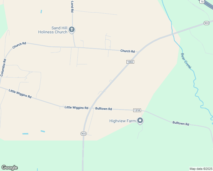 map of restaurants, bars, coffee shops, grocery stores, and more near 2550 North Carolina 903 in La Grange