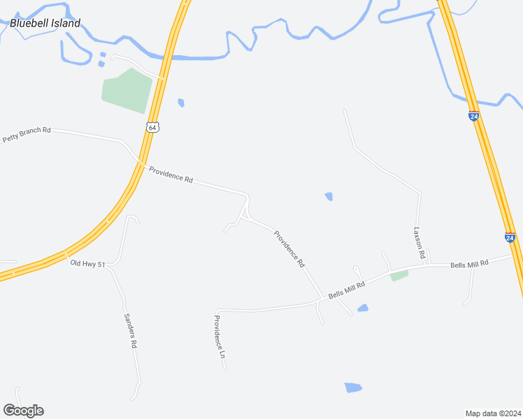 map of restaurants, bars, coffee shops, grocery stores, and more near 285 Providence Road in Pelham