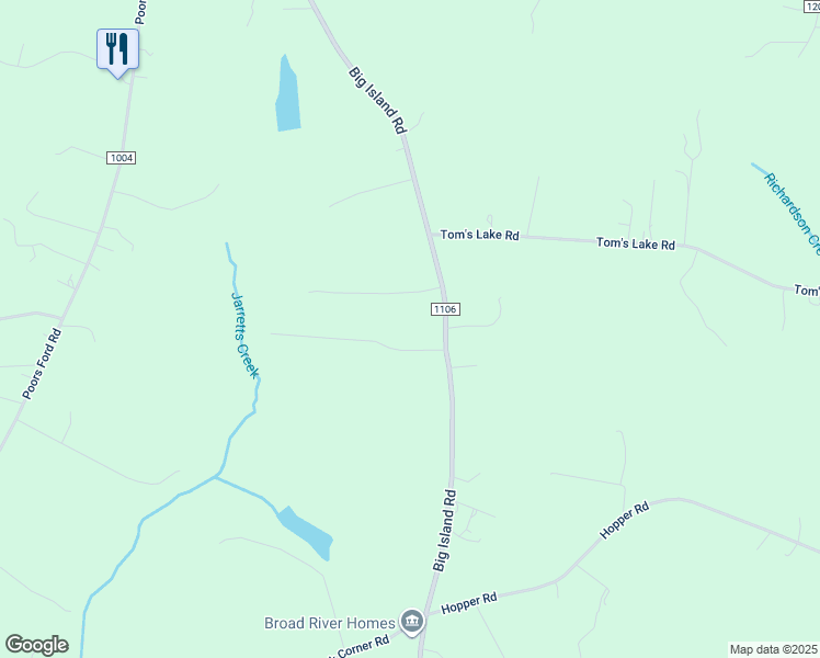 map of restaurants, bars, coffee shops, grocery stores, and more near 146 Stoneway Lane in Rutherfordton