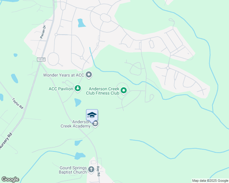 map of restaurants, bars, coffee shops, grocery stores, and more near 218 School Side Drive in Spring Lake