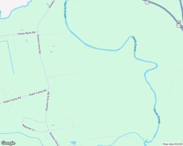 map of restaurants, bars, coffee shops, grocery stores, and more near 116 Plantation Creek Drive in Vanceboro