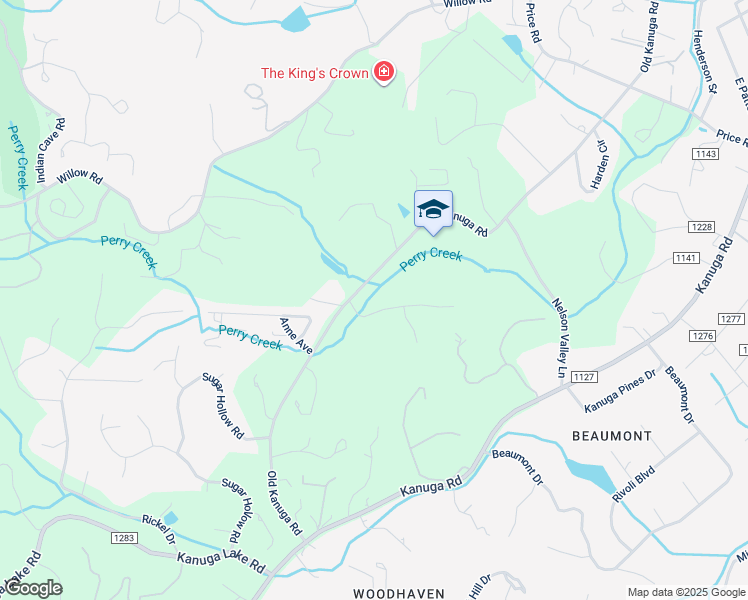 map of restaurants, bars, coffee shops, grocery stores, and more near 101 Sugarberry Lane in Hendersonville