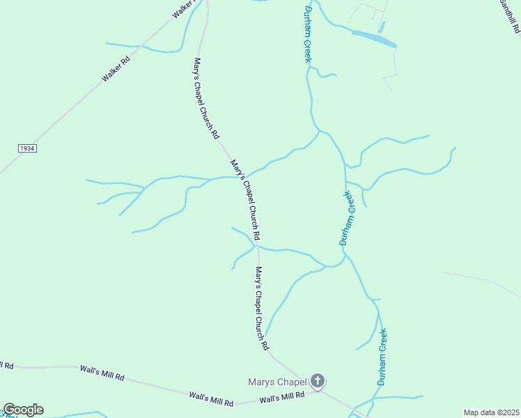 map of restaurants, bars, coffee shops, grocery stores, and more near 3221 Mary's Chapel Church Road in Aurora