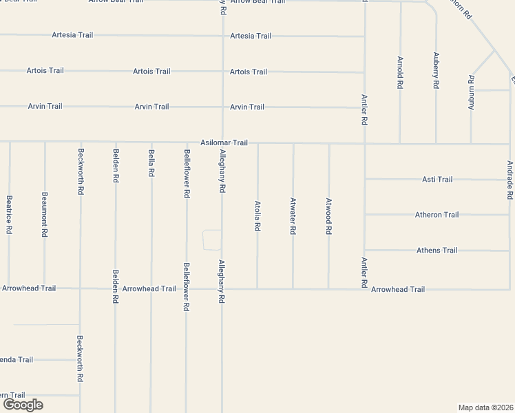 map of restaurants, bars, coffee shops, grocery stores, and more near Atolia Road in San Luis Obispo County