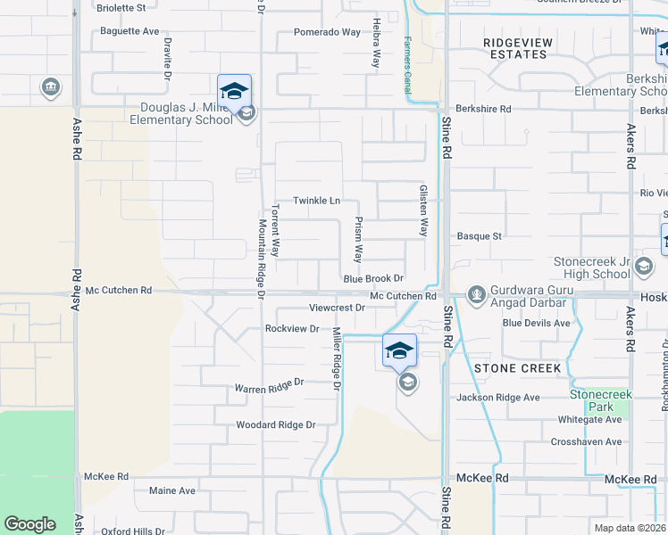 map of restaurants, bars, coffee shops, grocery stores, and more near 5406 Mirror Creek Drive in Bakersfield