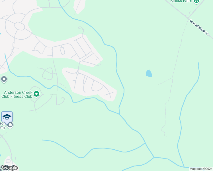 map of restaurants, bars, coffee shops, grocery stores, and more near 387 Rolling Pines Drive in Spring Lake