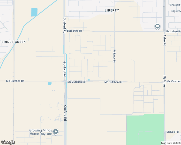 map of restaurants, bars, coffee shops, grocery stores, and more near 6990-8098 McCutchen Road in Bakersfield