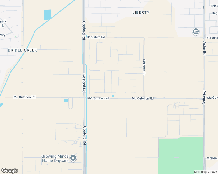 map of restaurants, bars, coffee shops, grocery stores, and more near 6990-8098 McCutchen Road in Bakersfield