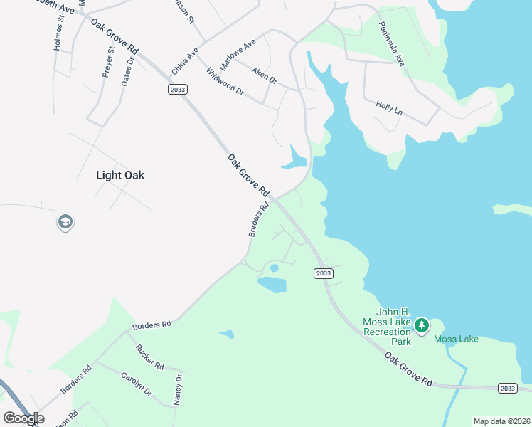 map of restaurants, bars, coffee shops, grocery stores, and more near 526 Borders Road in Shelby