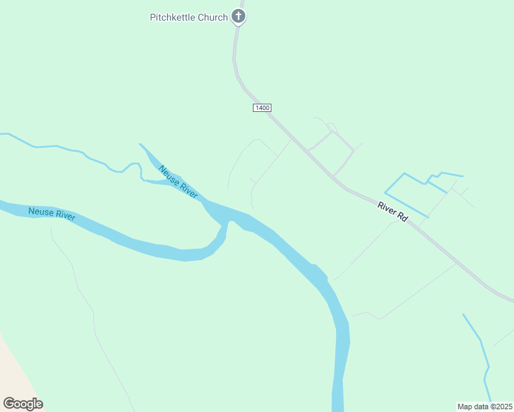 map of restaurants, bars, coffee shops, grocery stores, and more near 205 Pitch Kettle Landing Road in Vanceboro