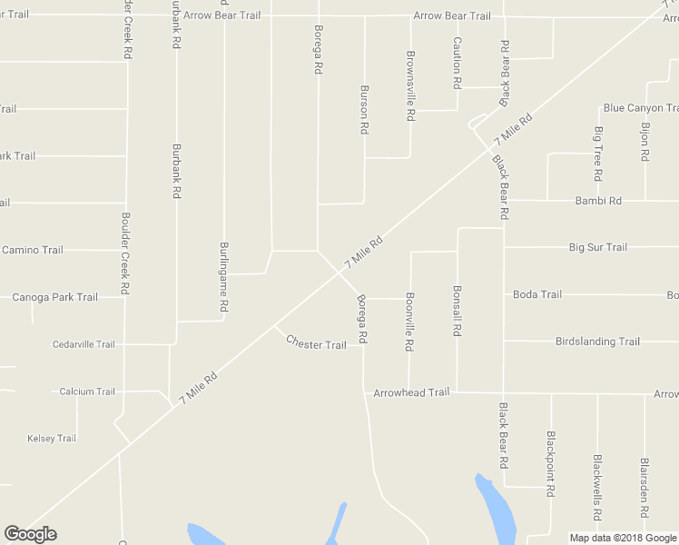 map of restaurants, bars, coffee shops, grocery stores, and more near Borega Road in Santa Margarita