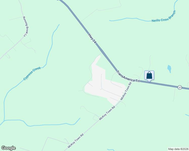 map of restaurants, bars, coffee shops, grocery stores, and more near 273 Ridge View Drive in Cameron