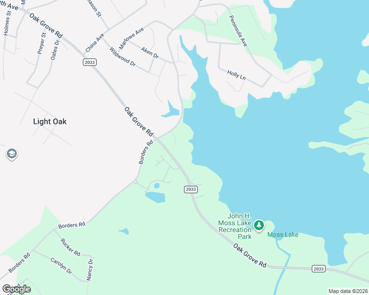 map of restaurants, bars, coffee shops, grocery stores, and more near 2109 Windermere Lane in Shelby