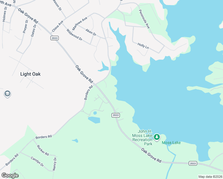 map of restaurants, bars, coffee shops, grocery stores, and more near 2109 Windermere Lane in Shelby