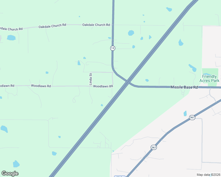 map of restaurants, bars, coffee shops, grocery stores, and more near 113 Woodlawn Road in Judsonia