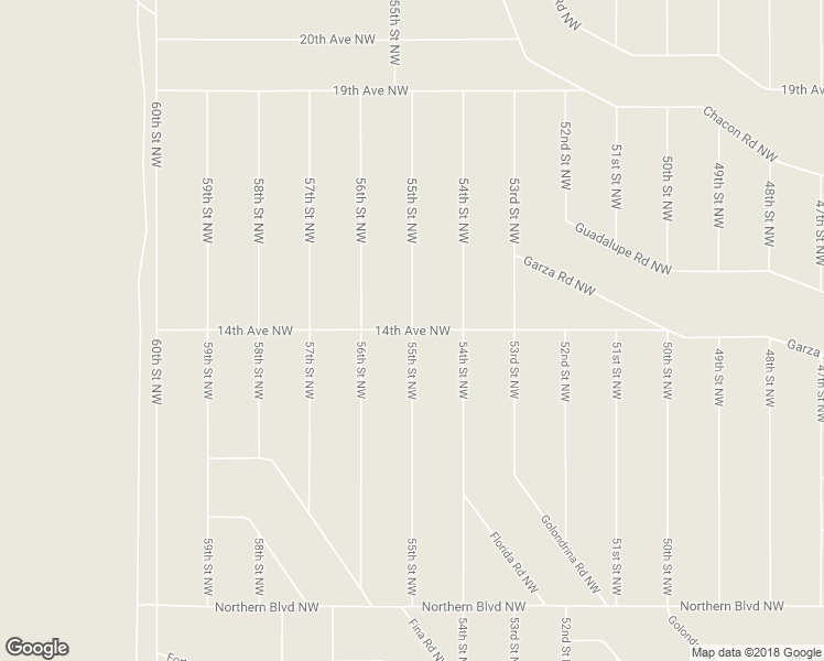 map of restaurants, bars, coffee shops, grocery stores, and more near 55th Street Northwest in Rio Rancho