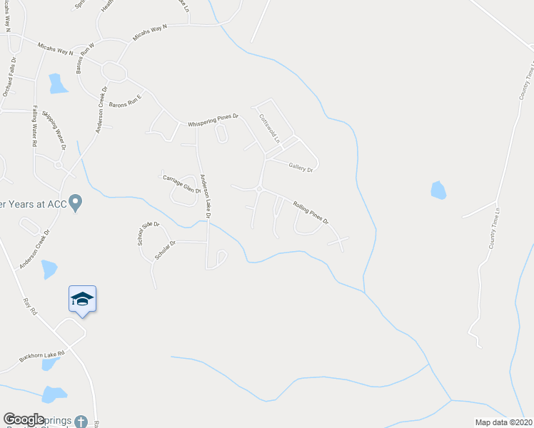 map of restaurants, bars, coffee shops, grocery stores, and more near 64 Blue Pine Drive in Spring Lake