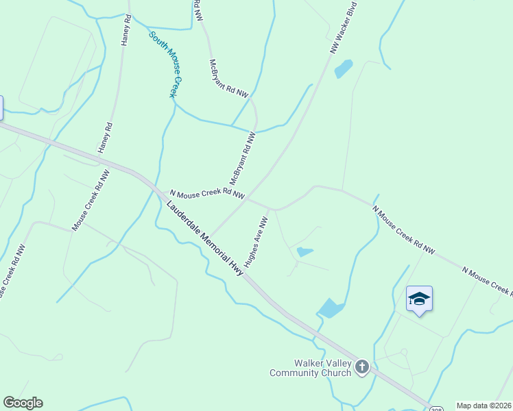 map of restaurants, bars, coffee shops, grocery stores, and more near 299 North Mouse Creek Road Northwest in Charleston