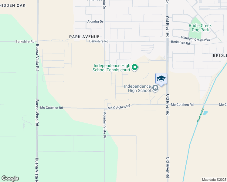 map of restaurants, bars, coffee shops, grocery stores, and more near 7913 River Mist Avenue in Bakersfield