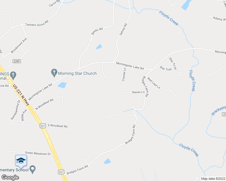map of restaurants, bars, coffee shops, grocery stores, and more near 212 Raven Lane in Forest City