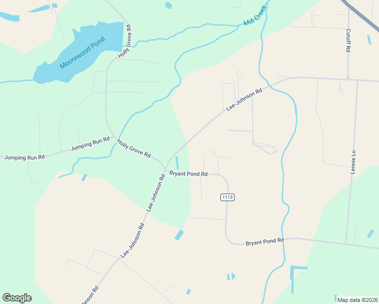 map of restaurants, bars, coffee shops, grocery stores, and more near 1133 Lee-Johnson Road in Dunn