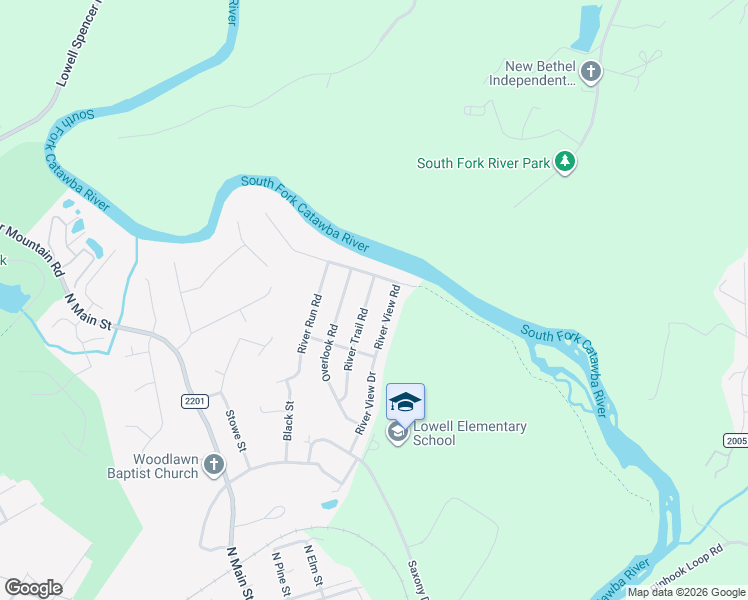 map of restaurants, bars, coffee shops, grocery stores, and more near 920 River Trail Road in Lowell