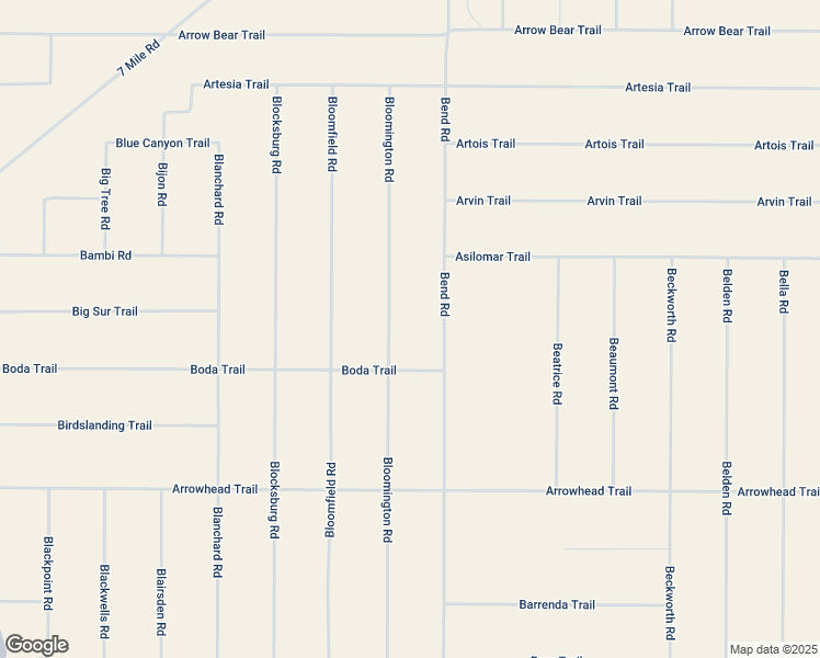 map of restaurants, bars, coffee shops, grocery stores, and more near Bloomfield Road in San Luis Obispo County